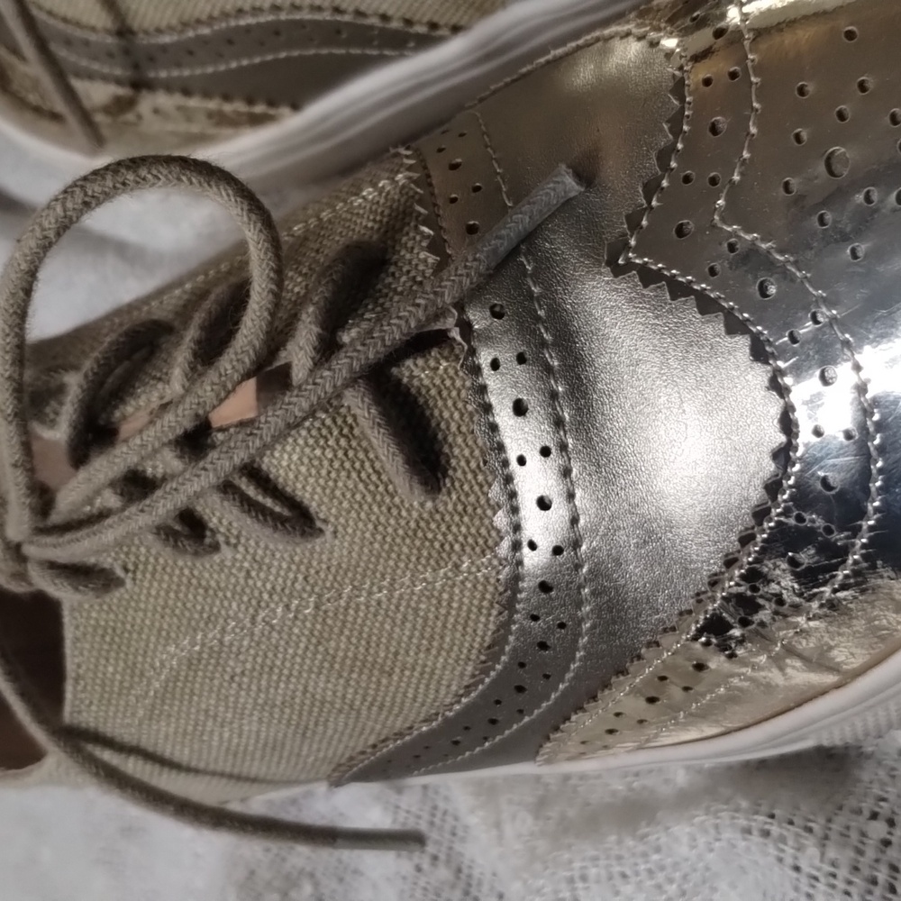 Extreme Gold Sneakers By Eddie Marc View 3